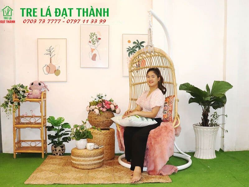 Ghế Mây Đung Đưa - GMDD009